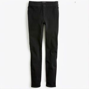 J. Crew ‘Pull-On Toothpick Jeans’ in “Washed Black” Size 28